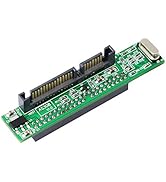 SinLoon SATA Male to 44 pin Female 2.5 inch IDE Adapter for PC and Mac Computer to SATA Hard Driv...