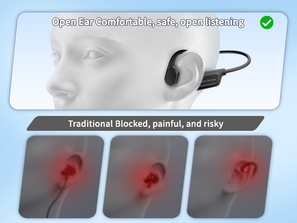 Open Ear Bone Conduction Headphones
