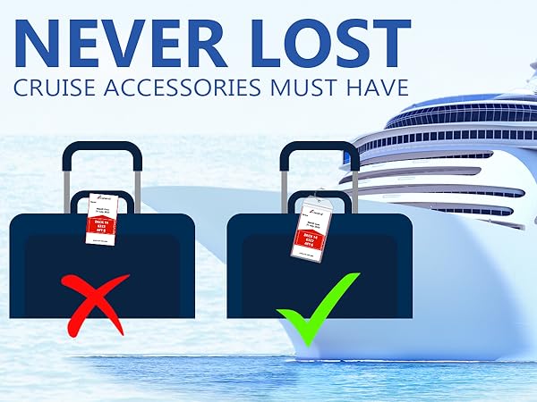 Advantages of using cruise luggage tags