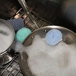 dish sponges scrub sponge dish scrubber scrub sponges kitchen non scratch scrubbing pads brush set