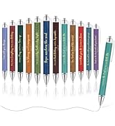 Maritown 12 Pieces Christian Pens for Women Bible Verse Ballpoint Pens Inspirational Quotes Flowe...