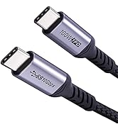 Short USB C to USB C Cable (1.5ft 2 Packs), 3.1 Gen 2 10Gbps 100W 4K USB C Video High Speed Data ...