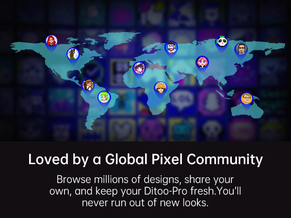divoom global pixel community