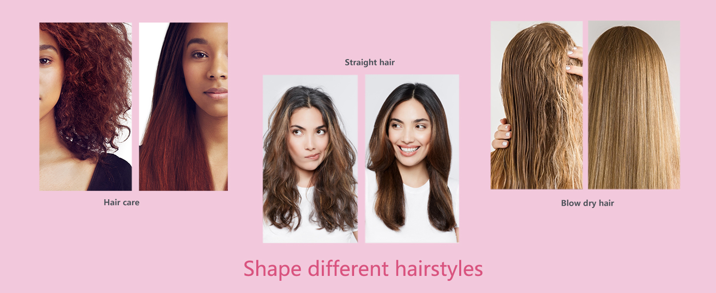 blow dryer brush for short hair