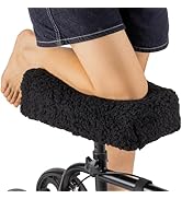 JOYTUTUS Knee Scooter Cushion Pad Cover, Knee Scooter Pad for Comfort, Thick Foam Padding Knee Wa...