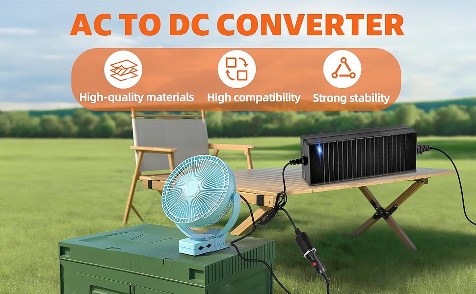 120 to 12 volt converter cigarette lighter adapter to wall plug