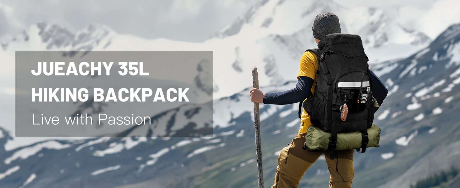 35L Hiking backpack for men