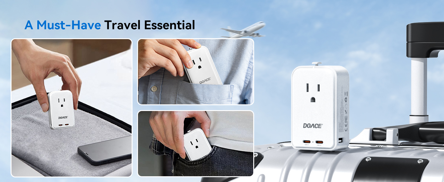 samll travel adapter