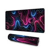 eulps Gaming Mouse Pad, Large Mouse Pad for Desk, Desk Mat Extended Mousepad, with Non-Slip Rubbe...