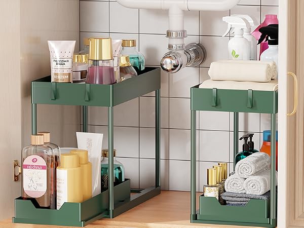 Simple Trending Under Sink Organizer 2 Pack