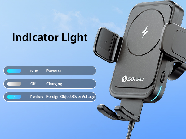 magnetic car charger mount