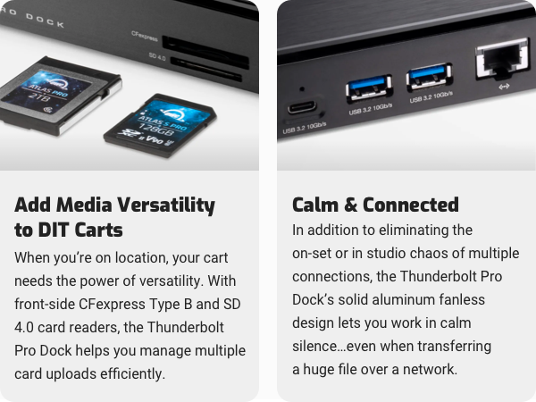10GB Ethernet, 85 W charging power, Fanless aluminum, large file transfer
