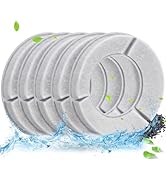 Twinsing 5PCS Replacement Filters for 4.5L/1.2Gal and 6.5L/1.6 Gal Dog Water Bowl