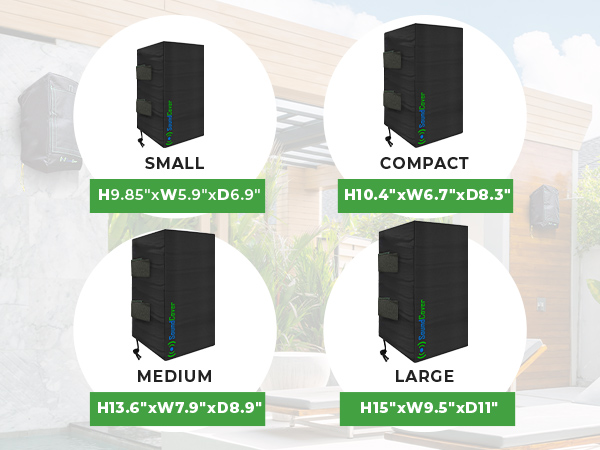 outdoor speaker covers heavy duty water sun sand protection UV 50 snug fitting dust double stitch