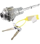 Hihaha 81970-F0000 / Front Driver Side/Power Door Lock Cylinder with 2 Keys for Hyundai Elantra 2...