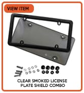 LICENSE PLATE SHIELD