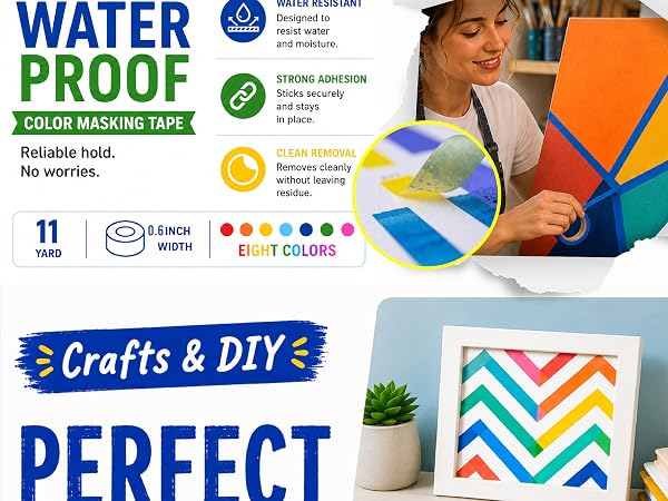 paper tape colored masking tape colored tape painter&amp;#39;s tape kids tape