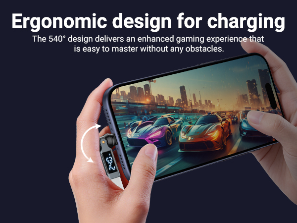 Ergonomic design for charging