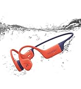 POLVCDG Bone Conduction Headphones,IP68 Waterproof Swimming Headphones,32GB Memory Open Ear Headp...