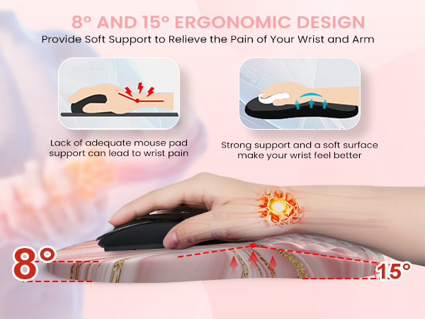 arm rest for desk keyboard mat keyboard and mouse rest ergonomic wrist rest keyboard wrist pad