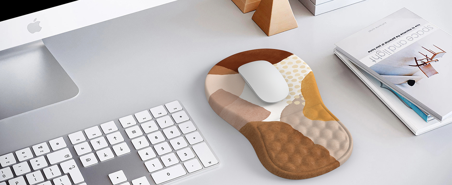 wrist pad for mouse pad with wrist rest computer accessories keyboard and mouse pad wrist support