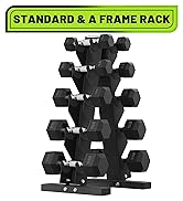 Dumbbells Set with Rack