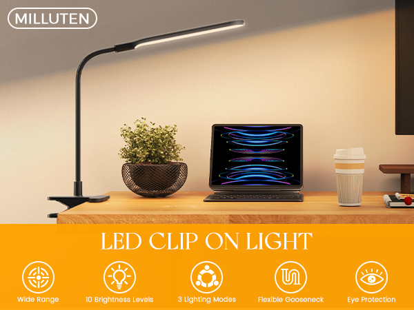 led clip on light