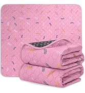 Sunheir Washable Pee Pads for Dogs 2-Pack Reusable Puppy Pads Pet Training Pads, Waterproof Dog P...
