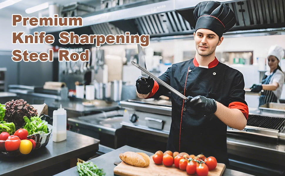 premium knife sharepening steel rod