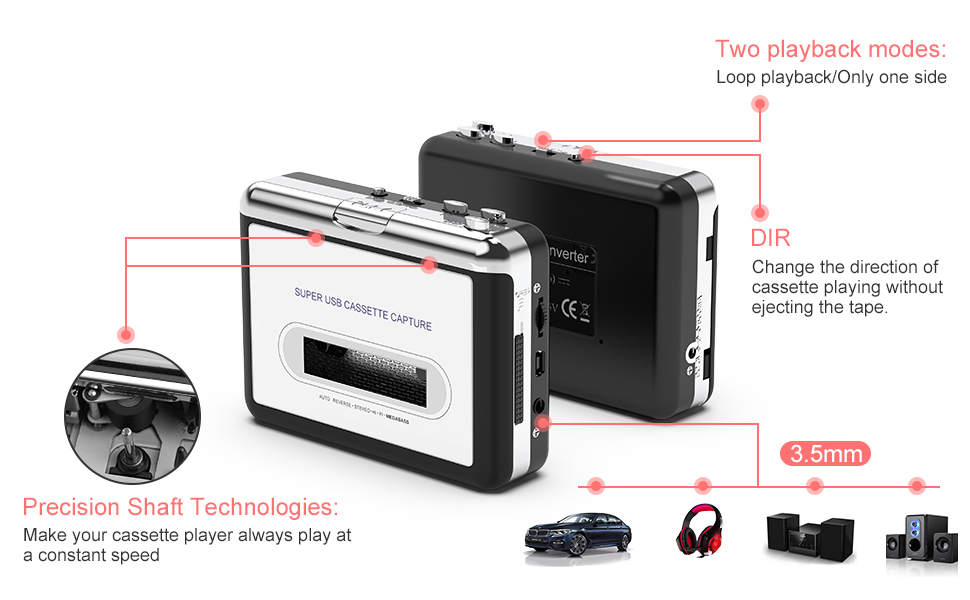 Tape Player Button Indication