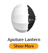 Aputure Lantern Softbox Soft Light Modifier,26inch, Quick-Setup Quick-Folding Aputure Space Light...