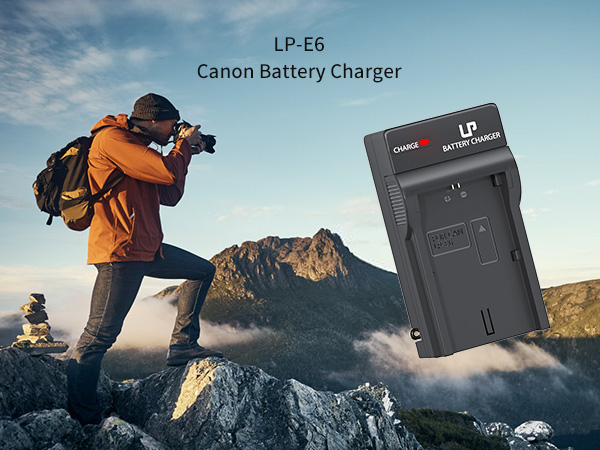 LP-E6 battery charger