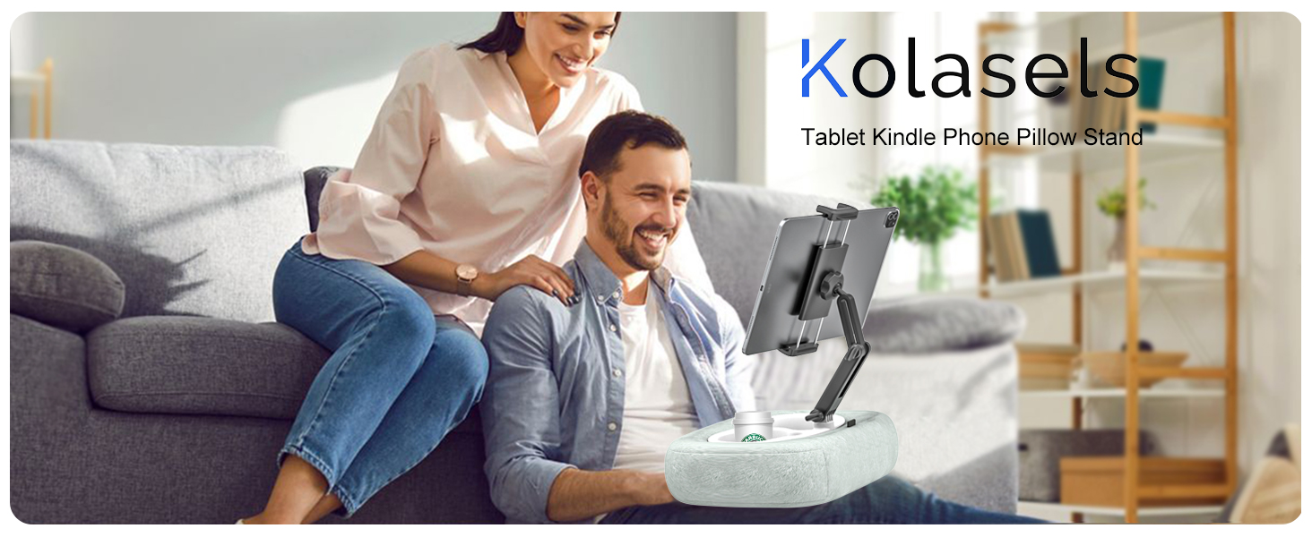 tablet stand pillow