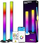 DAYBETTER Gaming Light Bars, Smart LED Gaming Lights with Music Sync and Scene Modes, Multiple Pl...