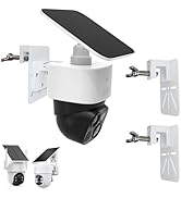 TEKCAM Metal Gutter Camera Mount Compatible with Eufy SoloCam S340, E30, E42, Reolink Argus PT, S...