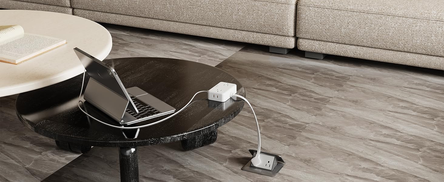 flat white extension cord