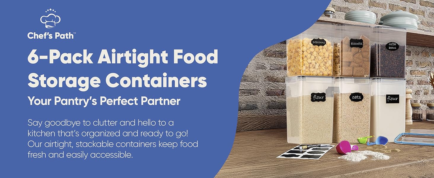 Airtight Food Storage Containers, Pantry Organizers, Pantry Organization, Flour Storage, Rice Bin