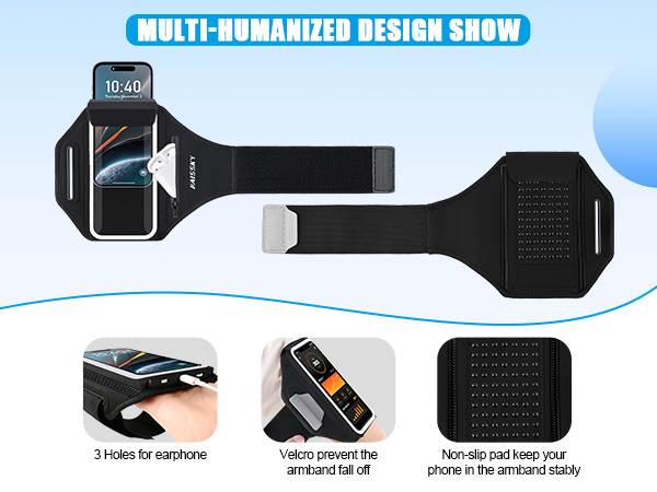 Running Armband Cell Phone Armband Sports Phone Holder Case phone holder for running 