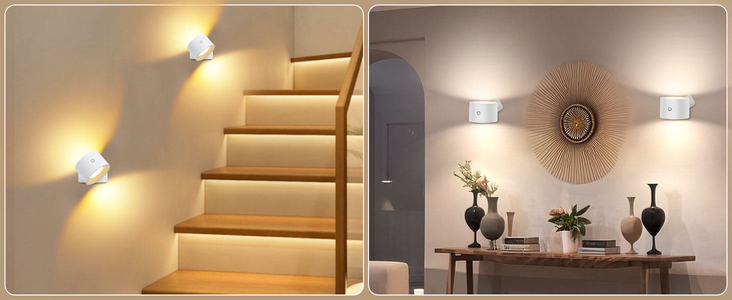battery operated wall sconce
