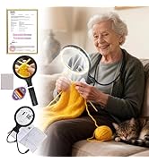 5.0 Upgraded Magnifying Glass Hand Free