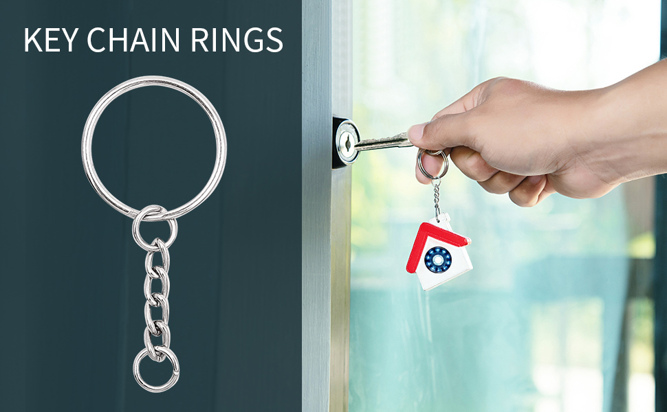 1 Inch 25mm Key Chain Rings