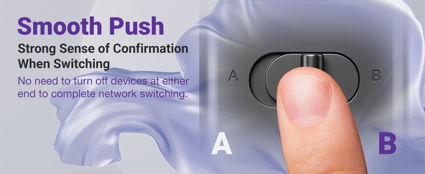 Convenient Switch Design and Compact Body