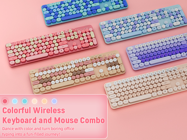 silent keyboard and mouse wireless