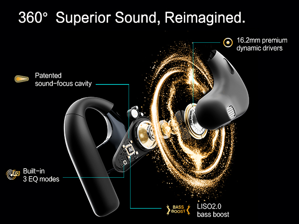NEOQOQO open ear buds WITH Superior Sound