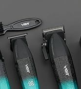 VGR 640S3 Professional 3 in 1 Hair Cutting Kit, 9000RPM Hair Clippers for Men Professional Hair T...