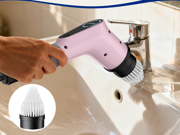 electric spin scrubber
