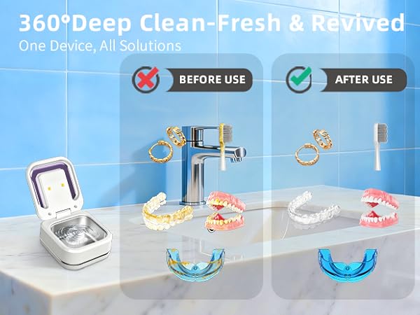 mouth guard cleaner ultrasonic dental appliance cleaner ultrasonic night guard cleaner ultrasonic