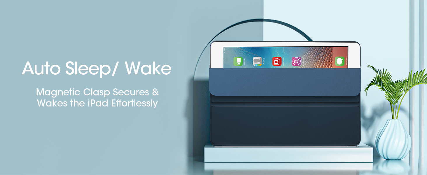 support auto sleep and wake function