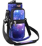 AUPET Water Bottle Sling Bag Sleeve Holder Carrier 25/32/40/64 oz,Insulated Crossbody Water Bottl...