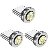 EndlesShine Magnetic Adapapter Tips 3 Pack 9 PIN USB2.0 Phone OTG Charging Replacement Tips for T...